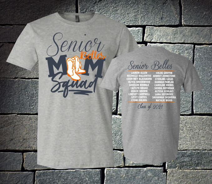 Belles Senior Mom Roster
