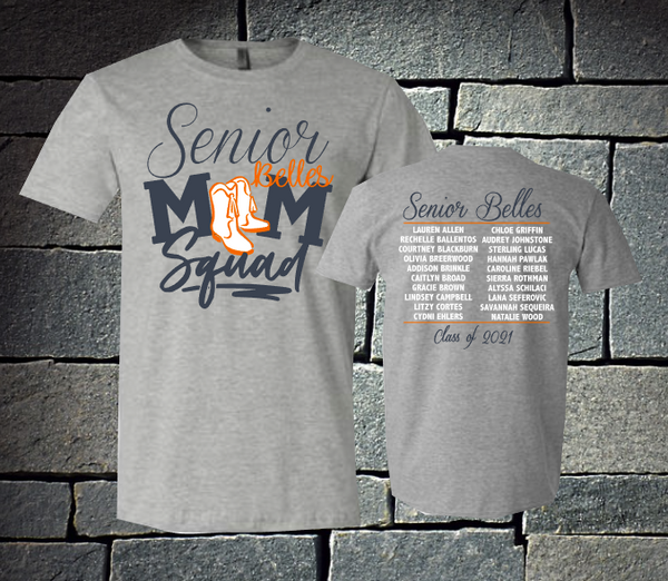 Belles Senior Mom Roster