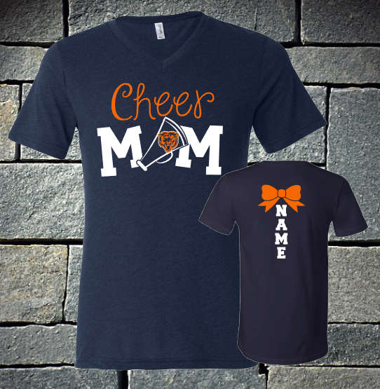 Bears Cheer Mom with megaphone