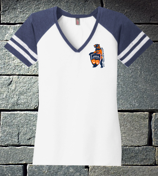 Ladies V-neck URSA Major pocket logo