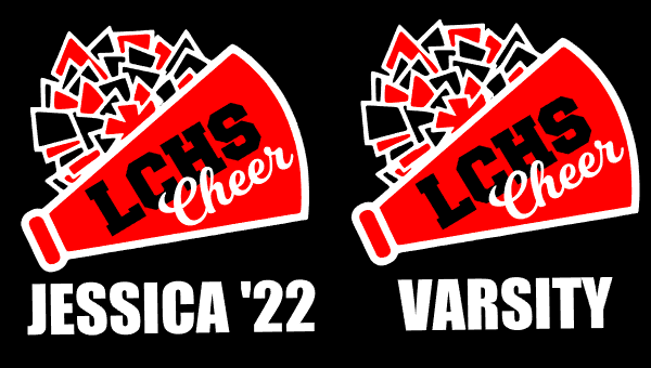 LCHS Cheer Car Decal