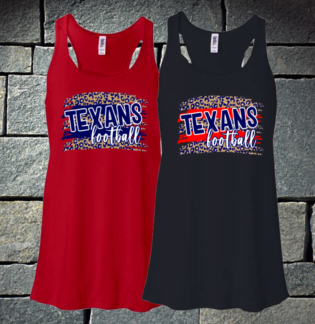 Texans football brushed - tank