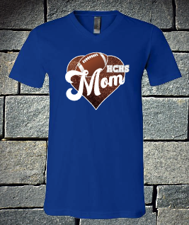 HCHS football mom heart