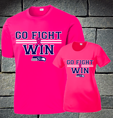 Go Fight Win Seahawks dri fit