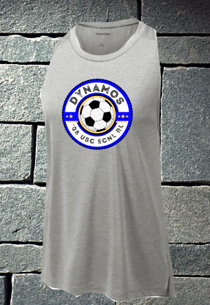 Fall 2022 Dynamos ladies racerback dri fit tank