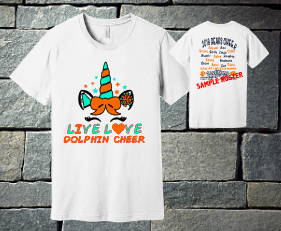 Dolphins Cheer 2nd grade Unicorn Roster