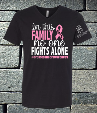 In this family no one fights alone - black