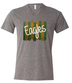 2023 Eagles faux glitter swashes