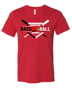 Houston Hawks Baseball Crosses Bats