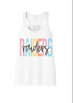 Raiders multi color