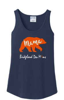 Bridgeland Den Moms Cotton Core Tank Mama in Bear