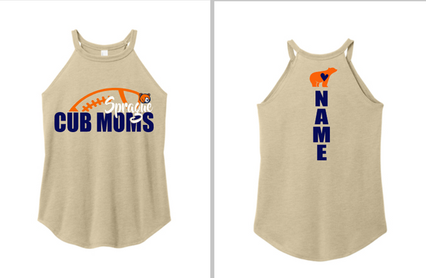 Sprague Cub Moms - District Woman's Perfect Tri Rocker Tank