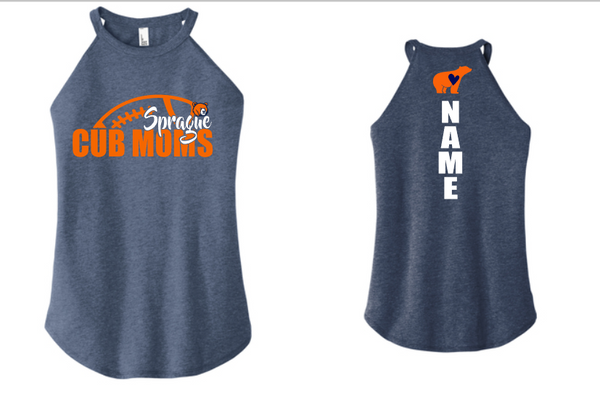 Sprague Cub Moms - District Woman's Perfect Tri Rocker Tank