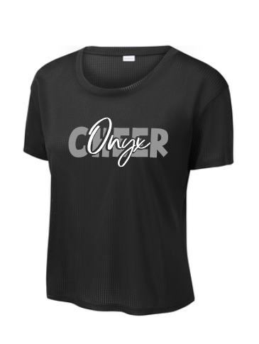Sport tek Draft Crop Mesh Tee