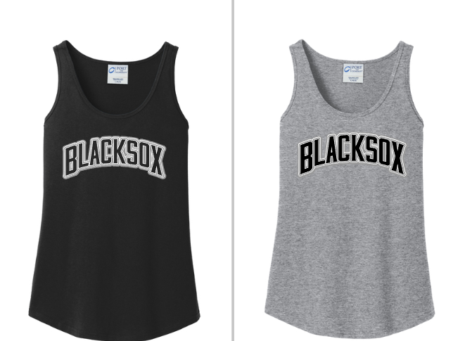 Black Sox ladies tank