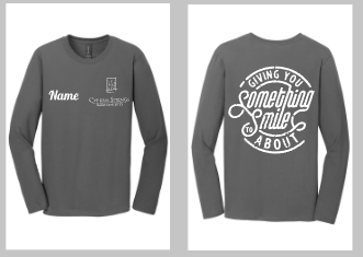 Cotton Long sleeve- Something to Smile about