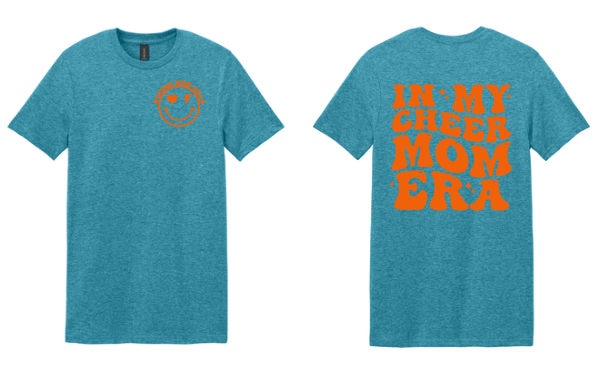 Cheer MOM ERA Teal heathered