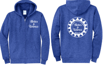Belles & Chimes Pinball Zip hoodie- Georgia