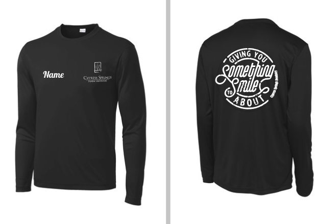 Dri Fit Long Sleeve and short sleeve- Something to Smile about