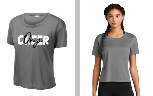 Sport tek Draft Crop Mesh Tee