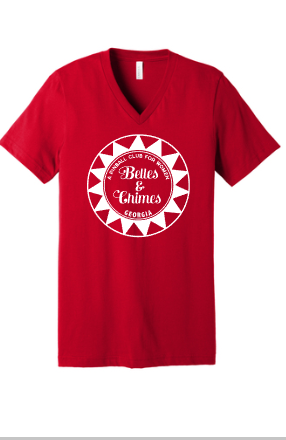 Belles and Chimes- V Neck short sleeve