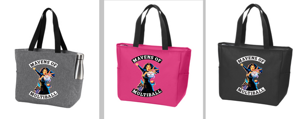 Bells and Chimes Zip Tote - new logo