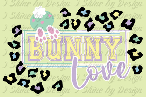 HEAT PRESS TRANSFER - Bunny Love