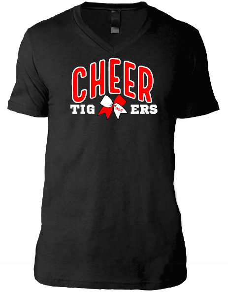 2023 HSE Tigers Cheer with bow