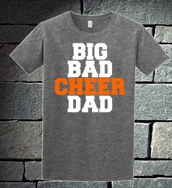 Big Bad Cheer Dad - Orange