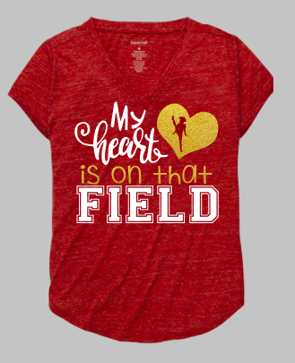 My heart is on that field