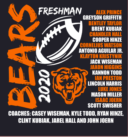 Bears Freshman ROSTER 2020 - Wiseman