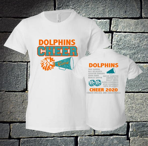Dolphins Flag Cheer Roster 2020 - Gautier