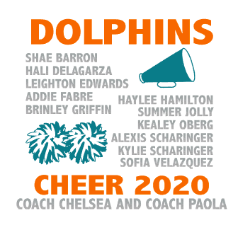 Dolphins Rookie Cheer Roster 2020 - Hamilton