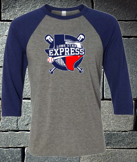 Lone Star Express Raglan Logo
