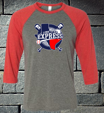 Lone Star Express Raglan Logo