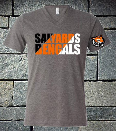 Salyards Bengals three color with logo on the sleeve