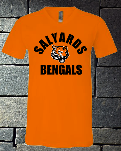 Salyards Bengals with logo - orange