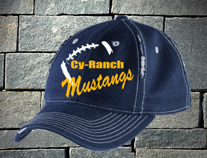 Cy Ranch Mustangs Football Hat