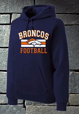 Broncos Football Hoodie