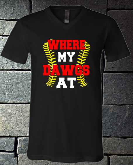 Where my Dawgs at - black