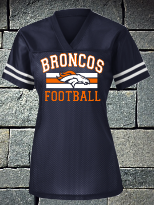 Broncos Football Ladies Replica Football Jersey