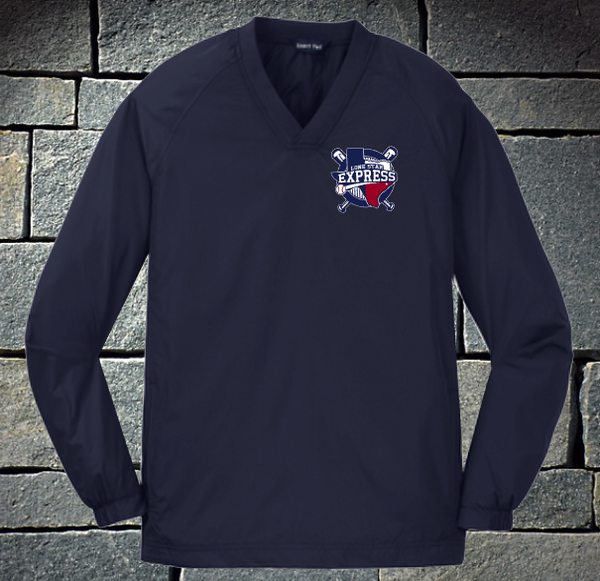 V-neck Wind shirts - navy