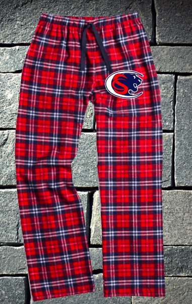 Cy Springs Sleep pants - red/navy