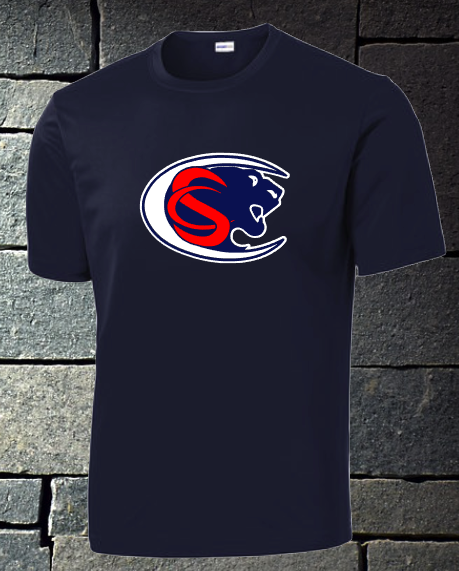 Cy Springs Panthers logo - mens dri fit and t-shirt