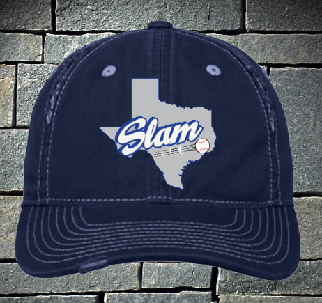 Copy of Slam baseball ripped and distressed baseball hat
