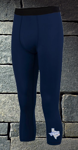 Slam baseball Compression calf length tights - Texas logo