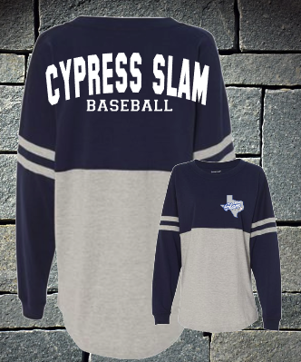 Slam Baseball Spirit Jersey - navy and grey