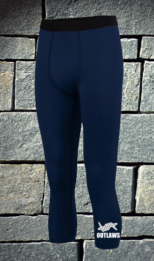 Outlaws baseball Calf Length Compression Tights
