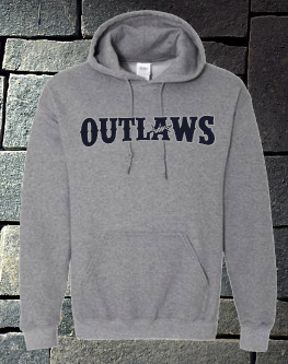 Outlaws baseball Hoodie