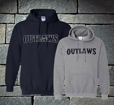 Outlaws baseball Hoodie